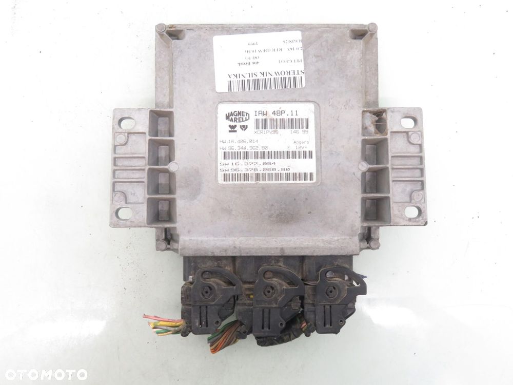 STEROWNIK PEUGEOT 406 2.0 IAW48P11 9634496280 16406014 - 1