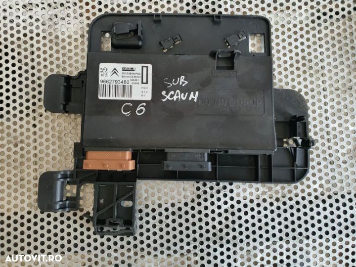 Modul Control Scaun Citroen C6 Peugeot 607 407 Cod 9662793380  9662793480 - 2