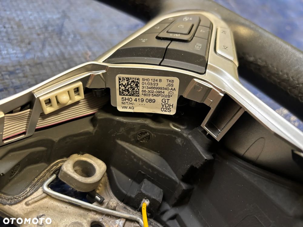 VW Tiguan II lift  kierownica skóra multifunkcja 5H0419089 - 2
