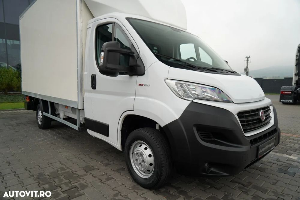 Fiat DUCATO 2.3 130 / CAROSERIE FURGON - 4,3 M / LIFT HIDRAULIC DHOLLANDIA - 750 KG / CUTIE DE VITEZE MANUALĂ / ROȚI SPATE DUBLE / IMPORTAT / - 10