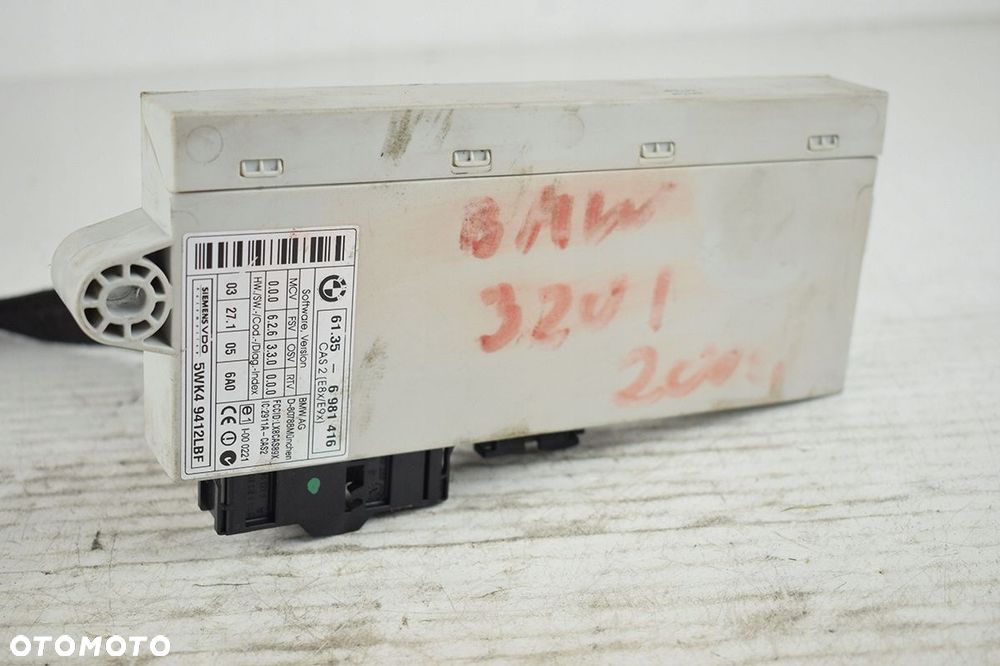 komputer * sterownik zestaw bmw e90 0261201106 2.0 - 10