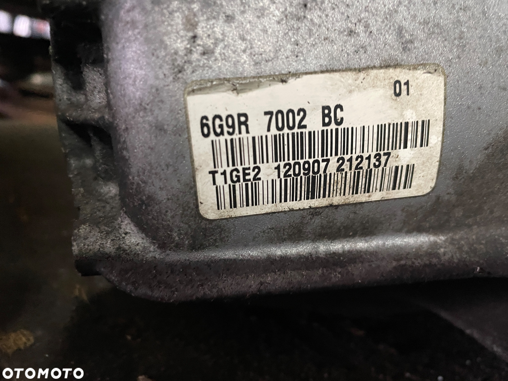 Skrzynia biegów Ford Mondeo MK4 6G9R7002BC - 3