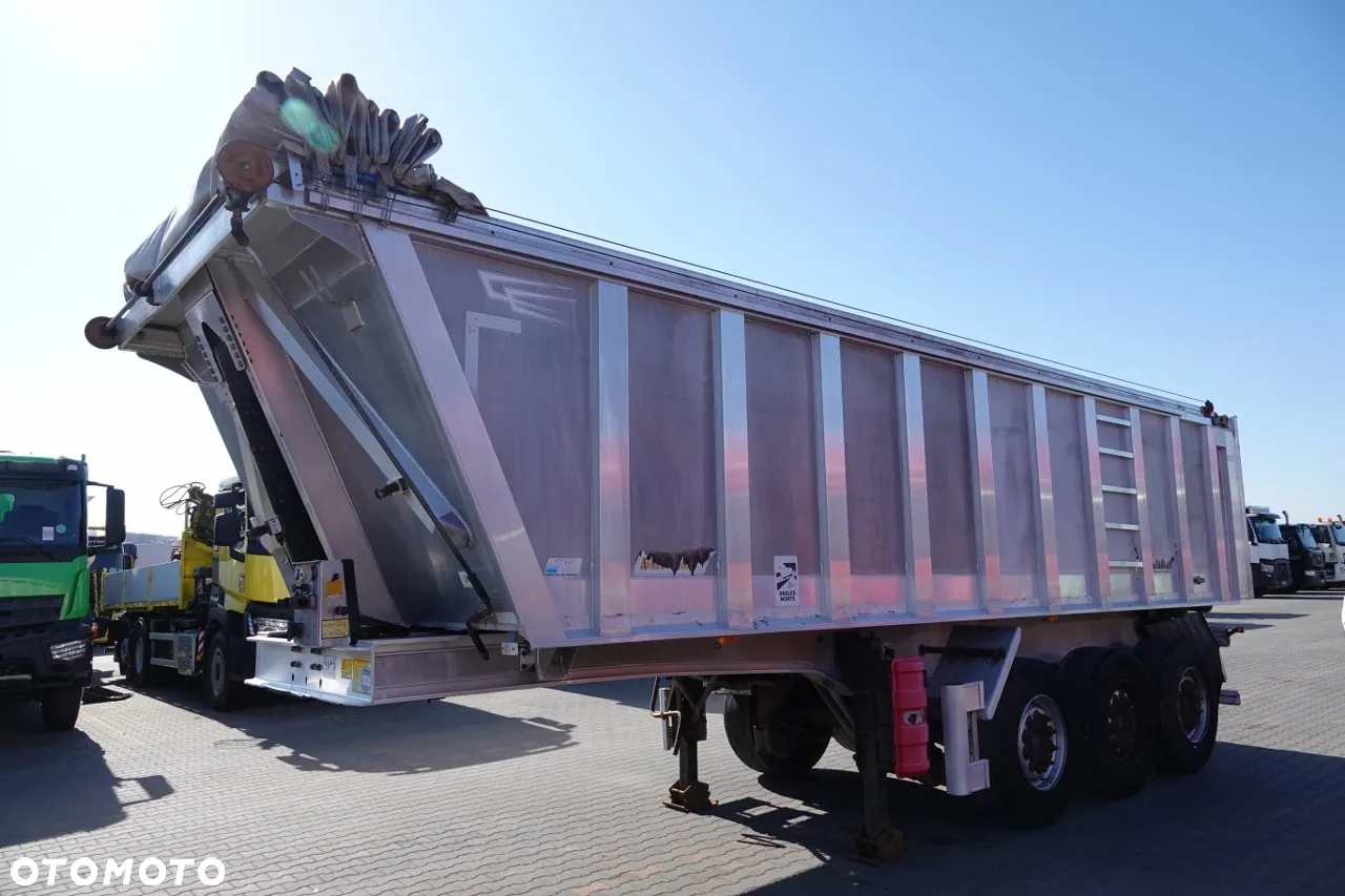 Benalu WYWROTKA ALUMINIOWA 28 M3 / OŚ PODNOSZONA / WAGA 5100 KG - 4