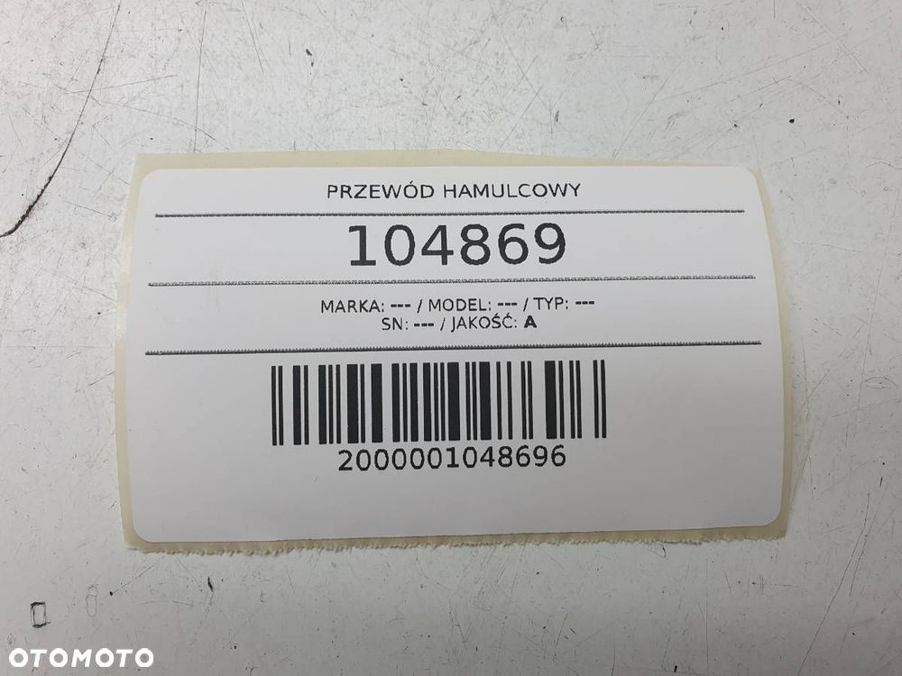 PRZEWÓD WĄŻ RURKA HAMULCA HARLEY DAVIDSON 98 - 5