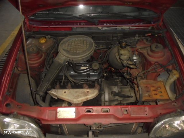 Carro MOT: G6A CXVEL: 87WTJB FORD FIESTA 1996 1.1I 50CV 5P VERMELHO GASOLINA - 10