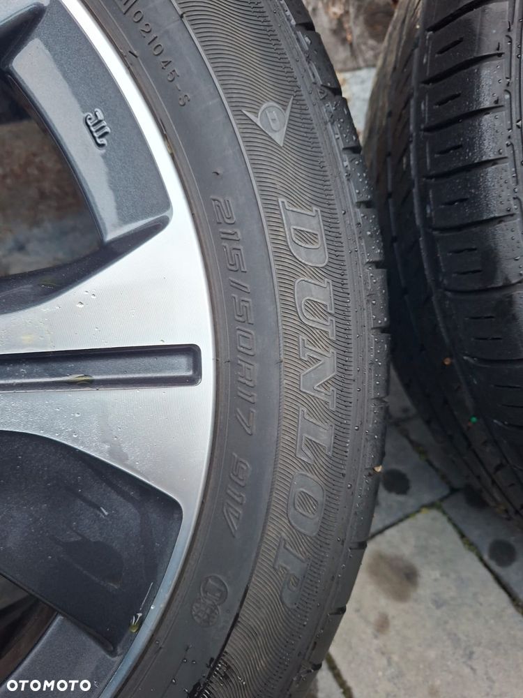 KOLA FELGI ALUMINIOWE NISSAN LEAF I II PULSAR TIIDA R17 6,5j ET45 5X114,3 - 4