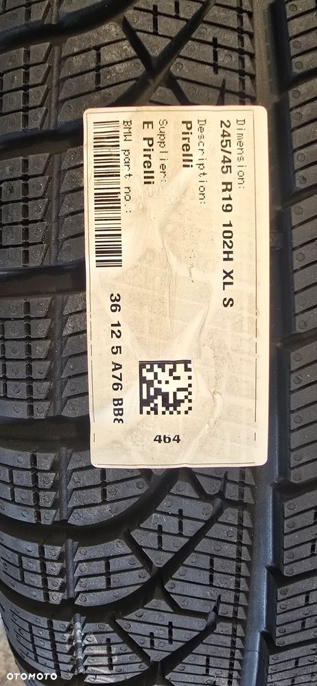 Komplet fabrycznie nowych kół BMW 19” – Pirelli P Zero Winter / felgi S942M RONAL - 6