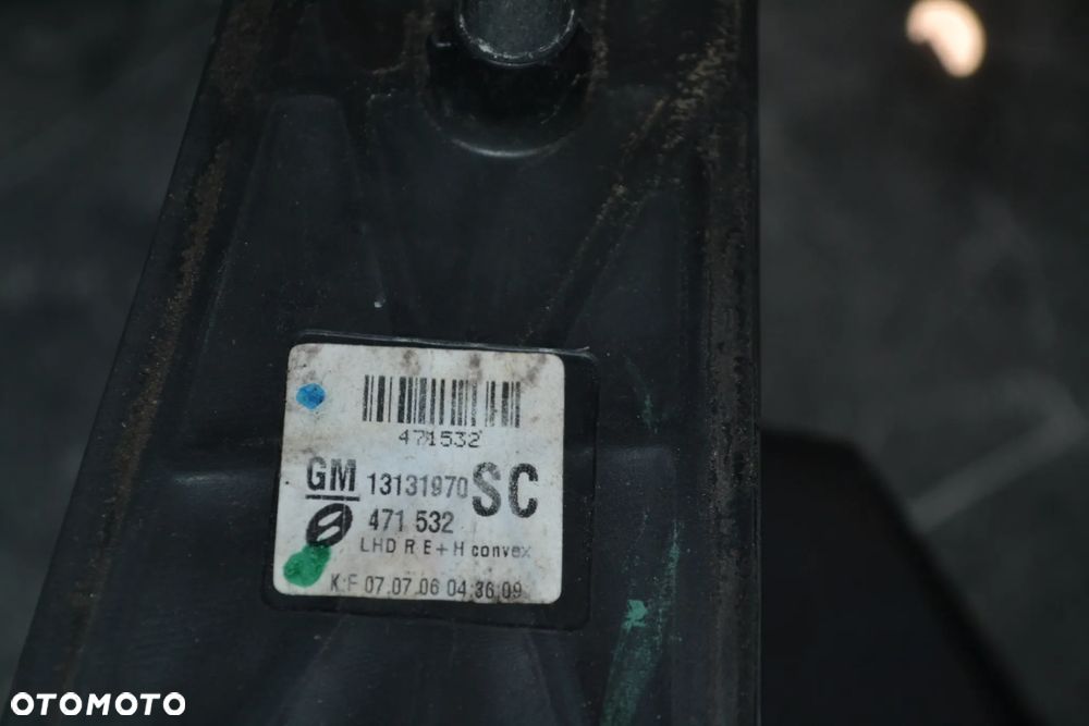OPEL ZAFIRA B LUSTERKO ELEKTRYCZNE PRAWE 5 PIN Z163 KPL 13131970 EUROPA - 3