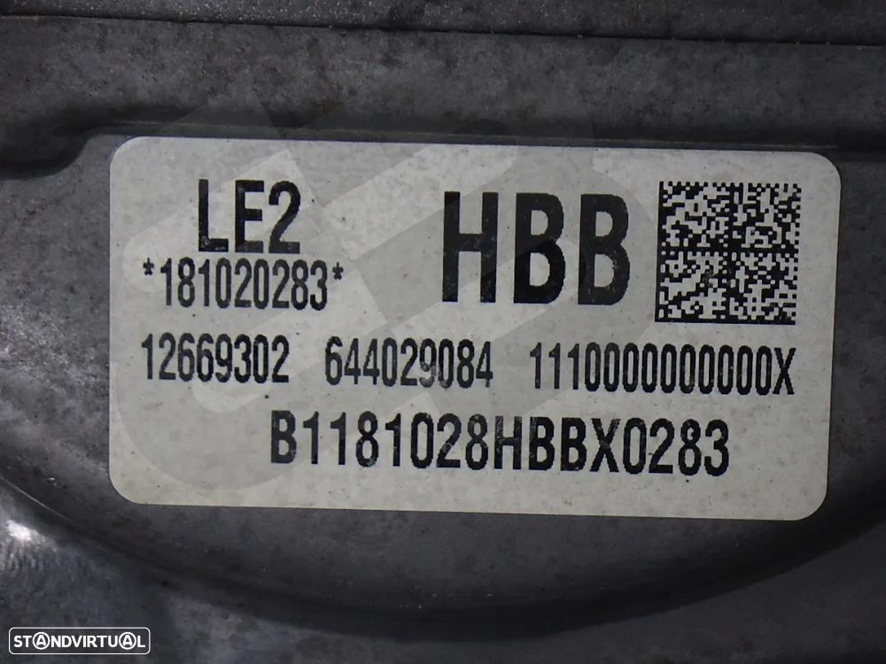 Motor Opel Astra K 1.4TB 92KW Ref: B14XFT - 6