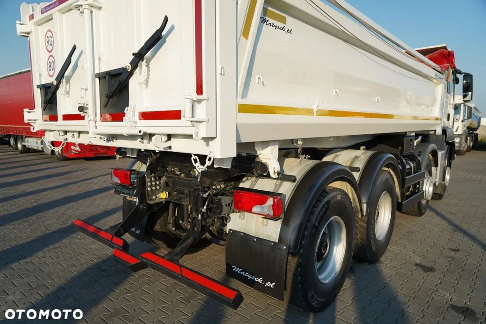 MAN TGS 35.420 / 8X4 / WYWROTKA 2 STR. / HYDROBURTA / BORDMATIC / AUTOMAT - 20