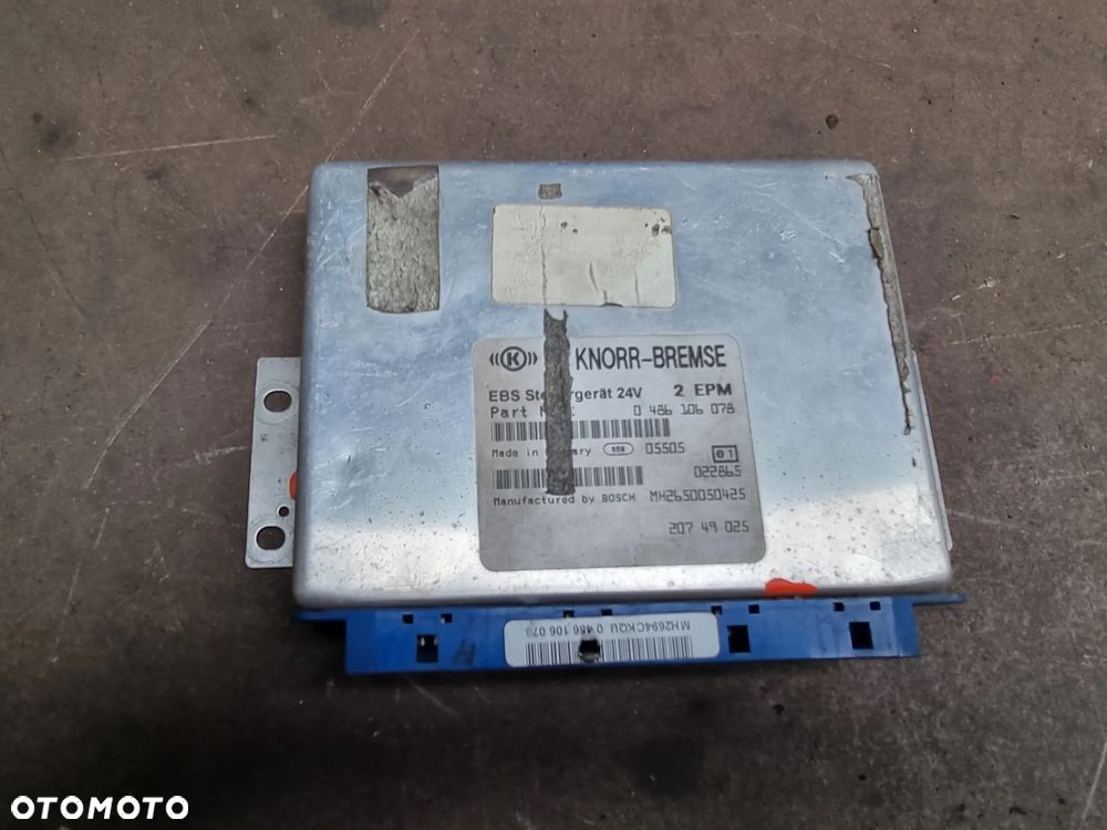 Sterownik moduł EBS Renault Magnum Premium DXI 0486106078 - 1
