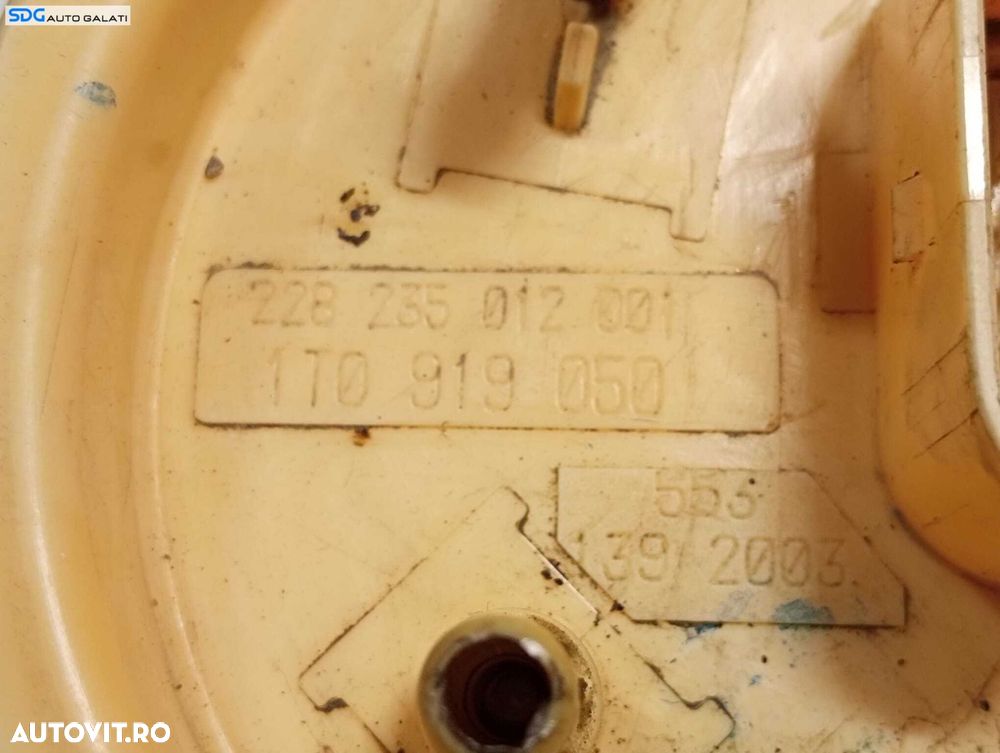 Pompa Combustibil Motorina Rezervor Volkswagen Golf 5 1.9 TDI 2004 - 2008 Cod 1T0919050 228235012001 [M6056] - 9