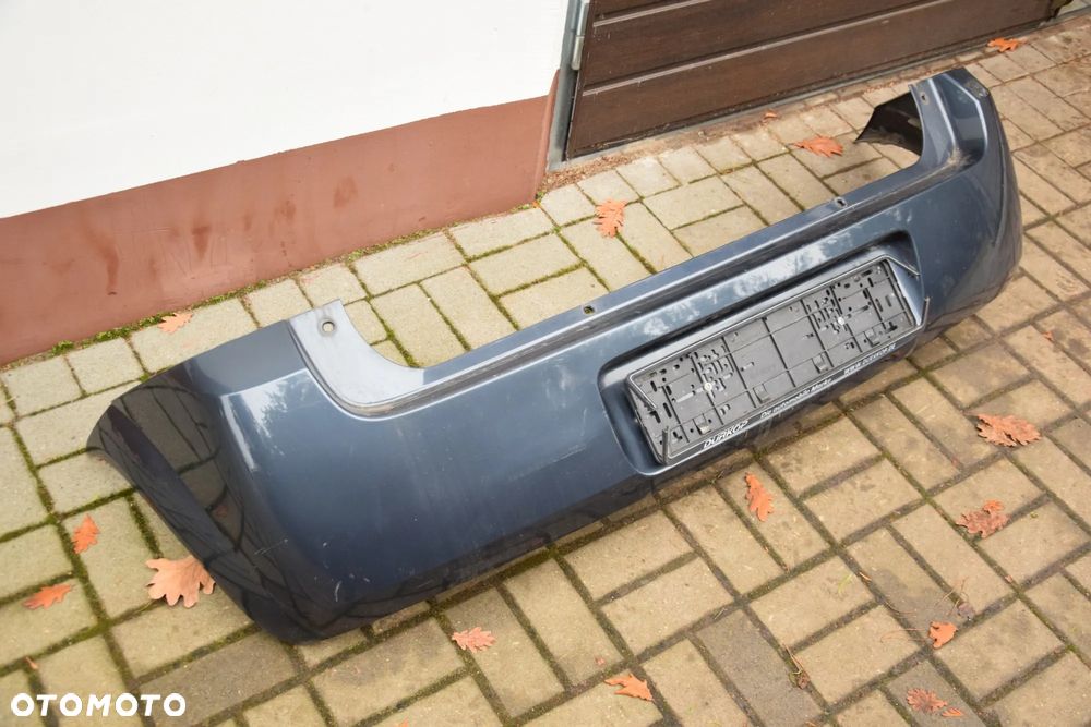 Opel Meriva A Zderzak tył tylny Z168 ciemny szary ładny - 2