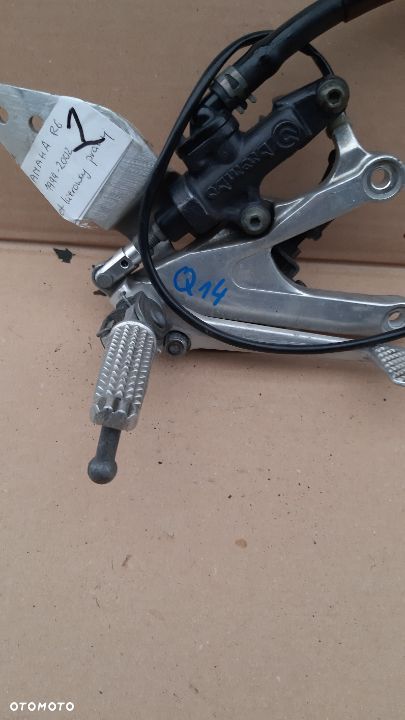 #J YAMAHA R6 99-02 RJ03 5EB SET KIEROWCY PRAWY PODNÓŻEK DŹWIGNIA HAMULCA - 3