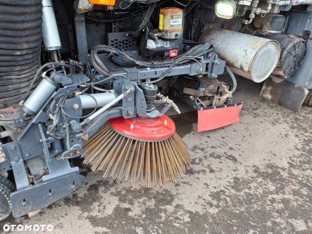 MAN TGM 18.290 Zamiatarka BUCHER 2 Silniki Karcher Mycie Ciśnieniowe - 24