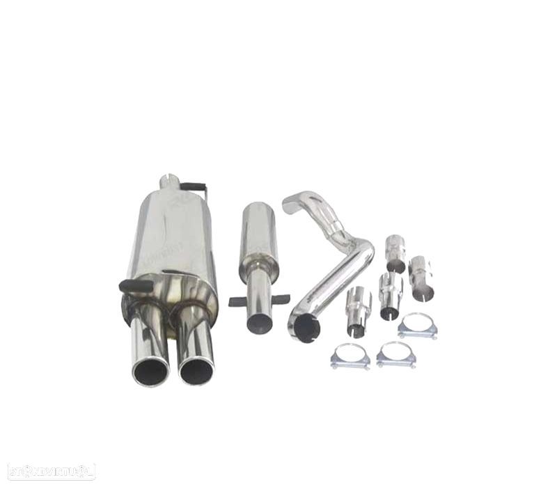 LINHA DE ESCAPE EM INOX PARA AUDI A3 8L SEAT LEON 1M E GOLF 4 - 2
