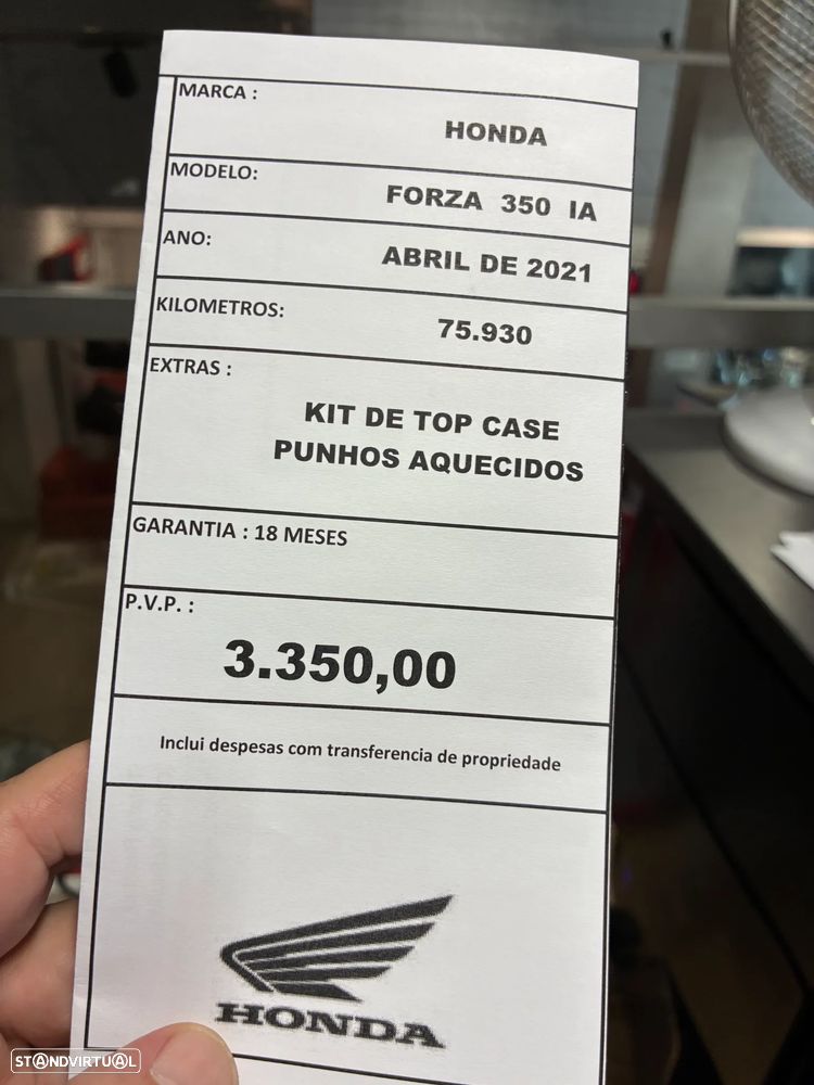 Honda Forza 350 IA - 12