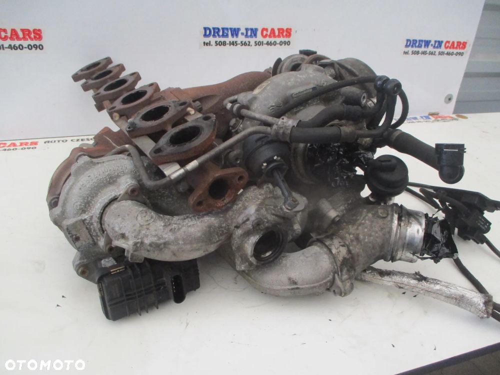 BMW F10 F15 F16 2013-2018 3.0D 313KM N57D30B TURBOSPRĘŻARKA - 7