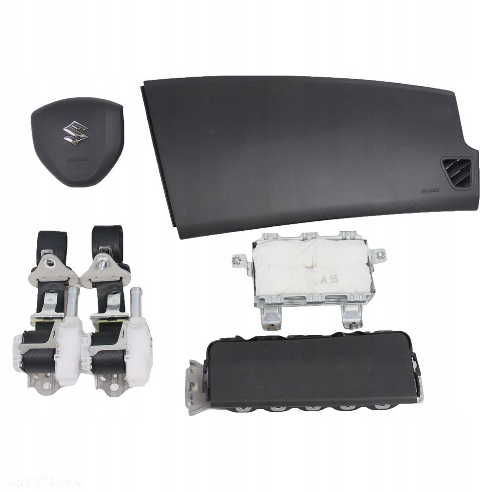 suzuki sx-4 s-cross deska kokpit konsola poduszki pasy - 1