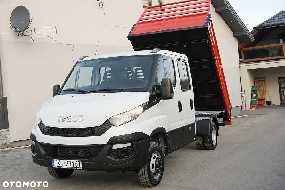 Iveco DAILY 35-150 * 3.0 Diesel * WYWROTKA 3-stronna * BRYGADOWY * DOKA * ZNAKOMITY STAN! - 34
