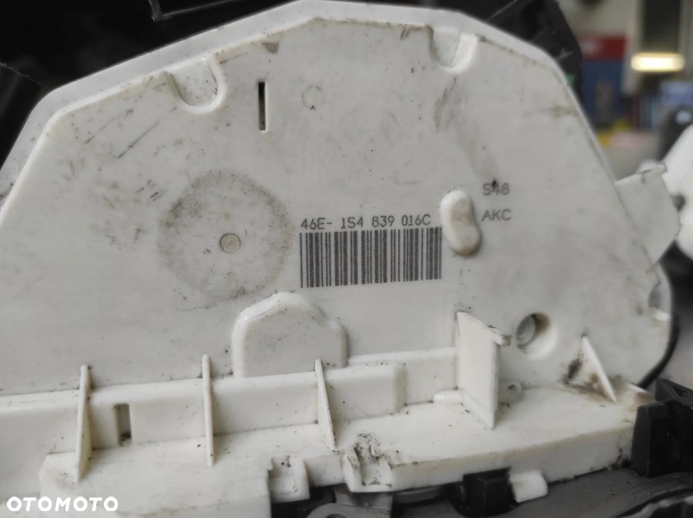 ZAMEK DRZWI PRAWY TYŁ 1S4839016C SKODA SUPERB 2 CITIGO FABIA 2 SEAT MII VW UP SPRAWNY WYSYŁKA !!!!! - 2