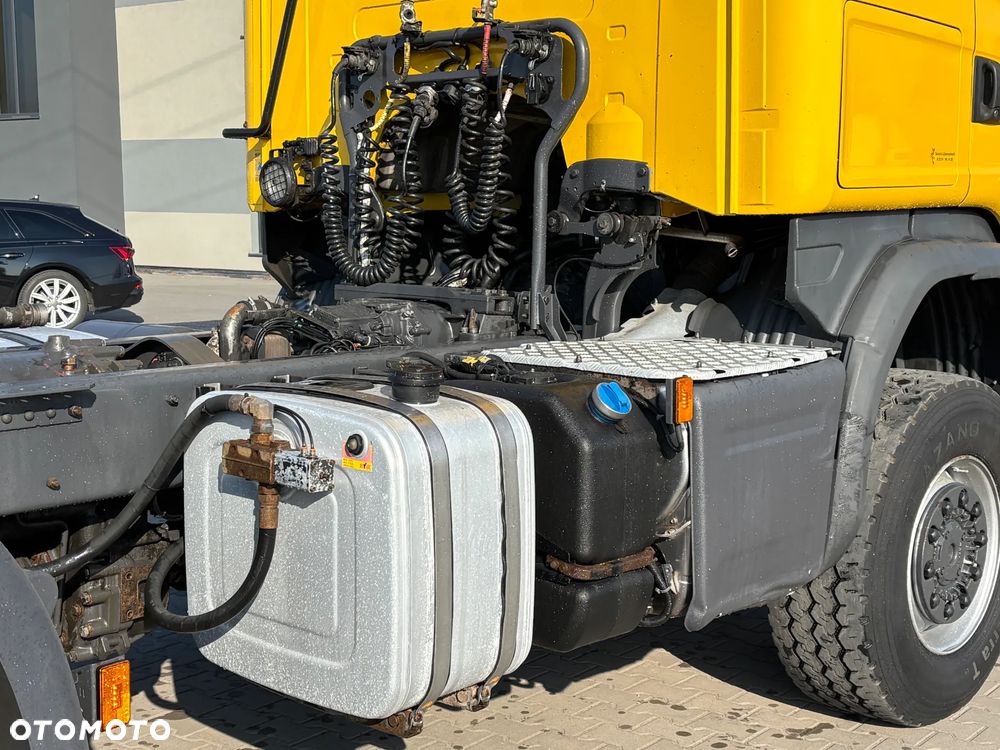 Scania Scania G490  4x4 stały napęd na wał, EURO 6, skrzynia redukcyjna , biegi terenowe , hydraulika do wywrotu, z Niemiec (G410 , G450) - 21