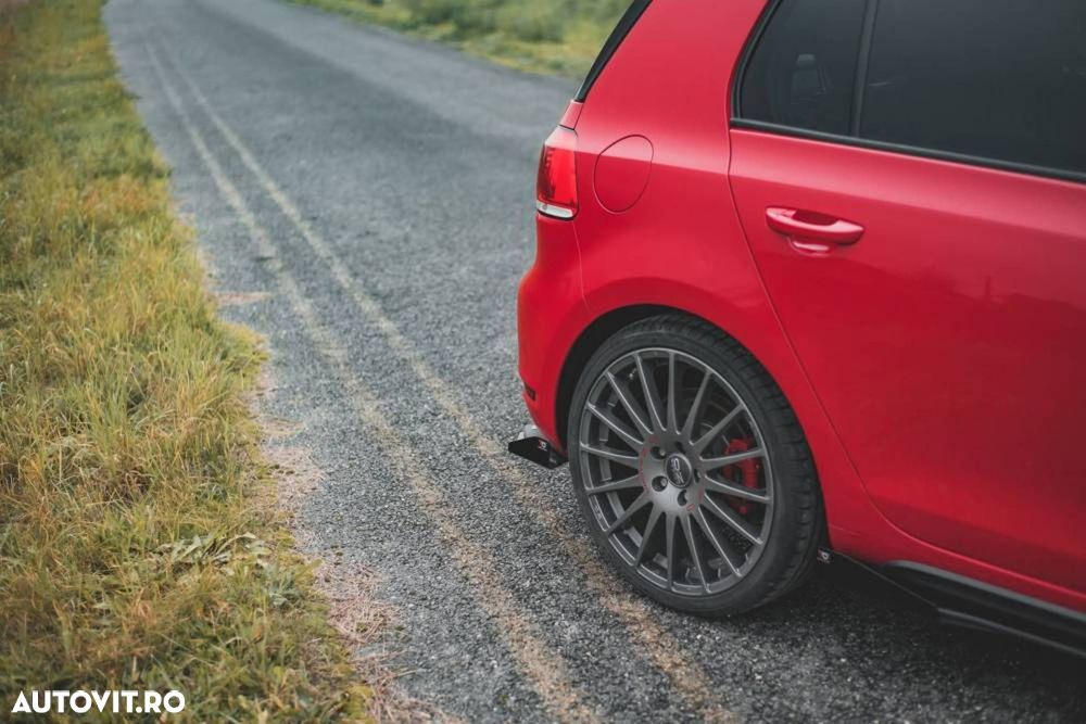 Prelungiri Laterale Bara Spate compatibile cu VW Golf 6 GTI Maxton Design - 2