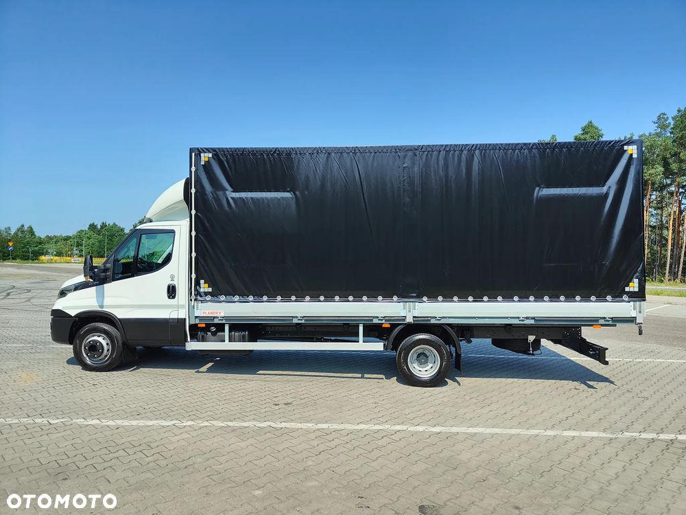 Iveco DAILY 72c17** 3.0d 170KM EURO-6 wersja BEZ AdBLUE** BLIŹNIAK** Skrzynka z Plandeką + PAKA dł.610cm+rozstaw osi 4750cm** POLSKI SALON** DMC do 7.2T kat.C** - 6