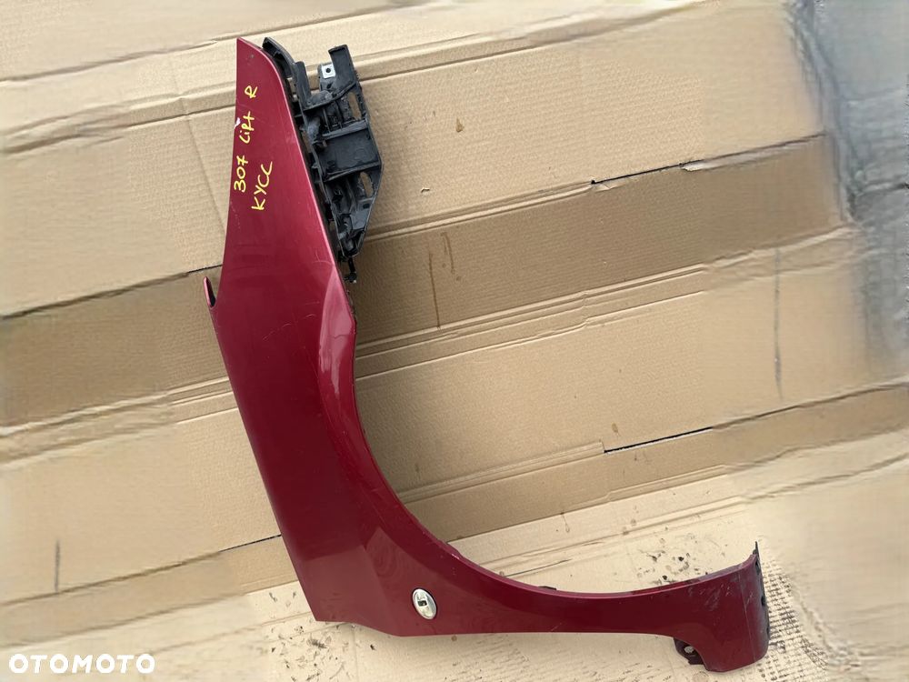 Błotnik prawy lewy Peugeot 307 lift KJCC OE - 3