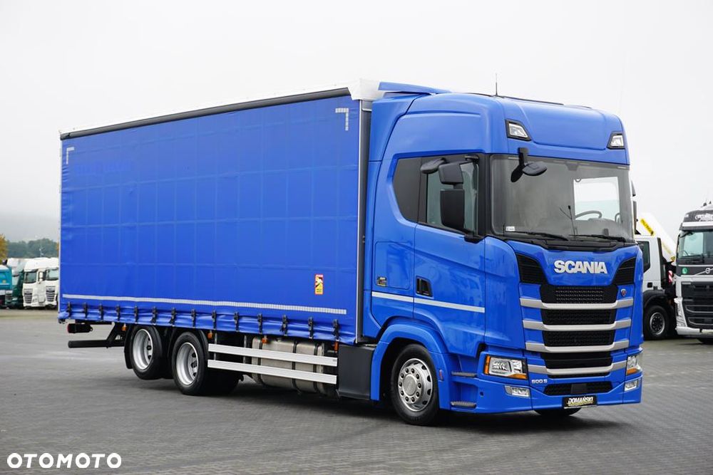 Scania / S 500 / ACC / E 6 / FIRANKA / 20 PALET / DŁ. 8,1 M /  RETARDER - 1