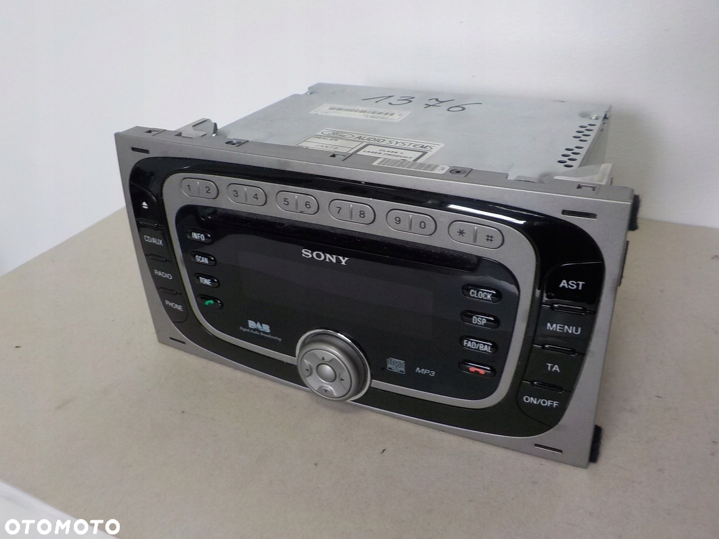 FORD KUGA I RADIO FABRYCZNE SONY DAB MP3 KOD - 5