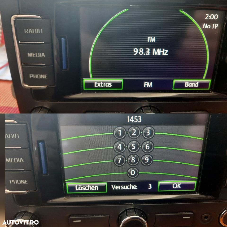 Decodare navi , Radio pin safe unit locked - 6