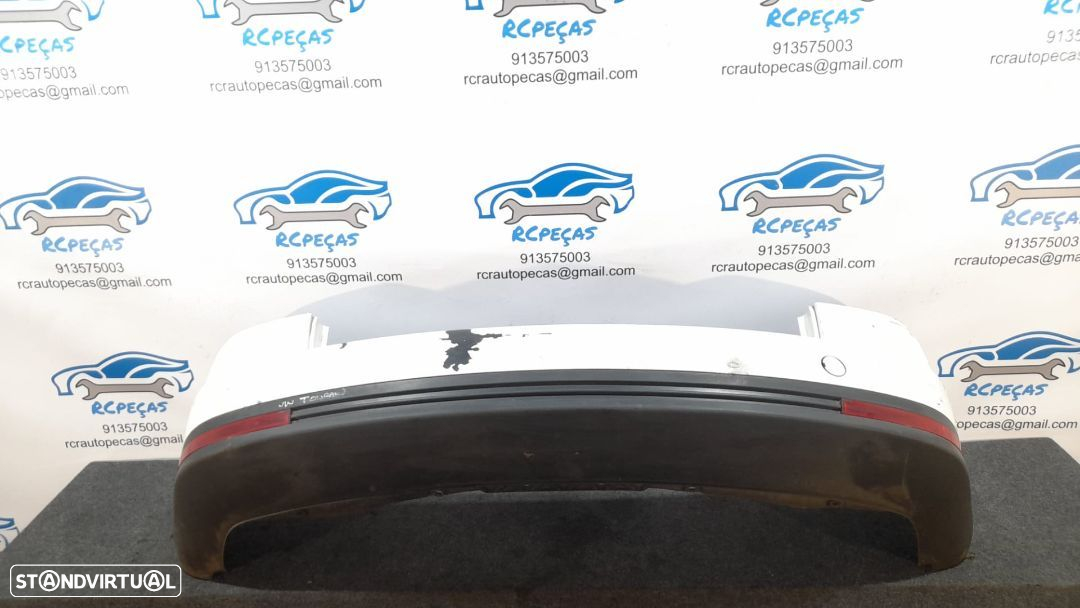 PARACHOQUES TRASEIRO TRÁS VW VOLKSWAGEN TOURAN I 1 MK1 1T FASE II 2 PARA-CHOQUES PARA CHOQUES - 6
