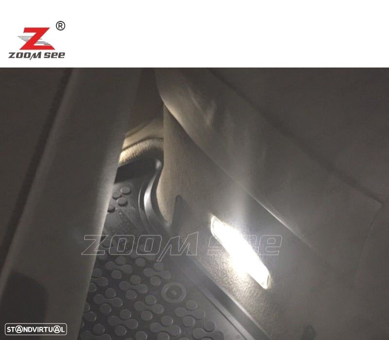 KIT COMPLETO DE 20 LÂMPADAS LED INTERIOR PARA BMW X5 F15 M DEPORTE SDRIVE 35I 50I 35I 35D 2014 + - 2