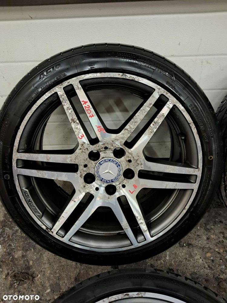 mercedes-benz e klasa w207 felgi aluminiowe alufelgi amg 18" et45 et49 - 8
