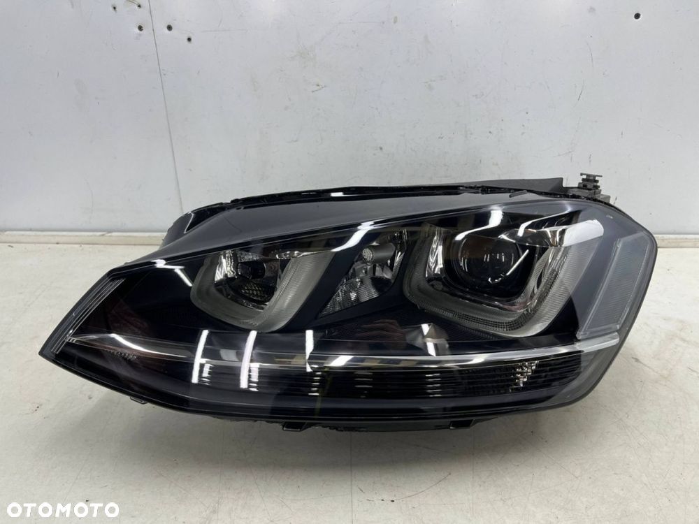 Lampa reflektor VW Golf 7 VII Lift 16-20r. LEWA przednia BI-KSENON skrętny lewy przód 5g1941751 - 1