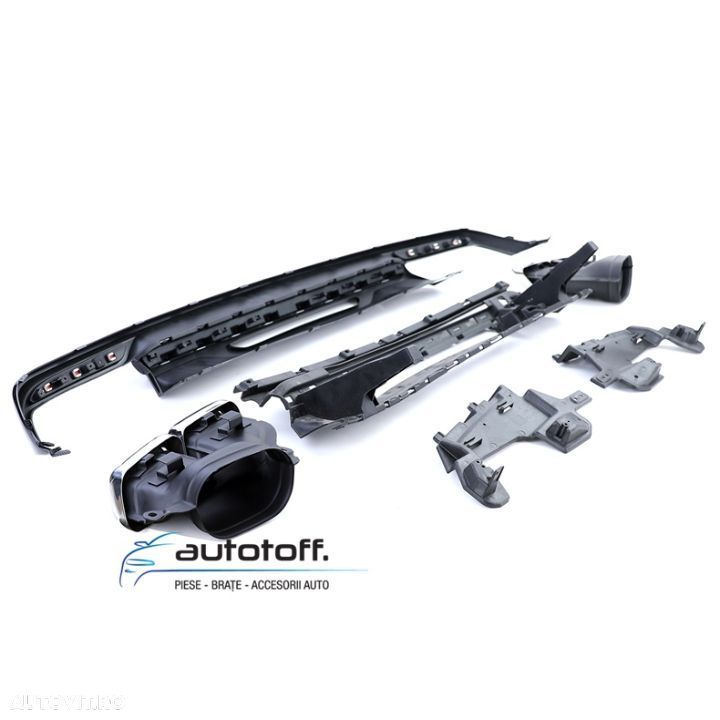Difuzor bara spate Mercedes W222 S-Class (13-17) S63 Design - 9
