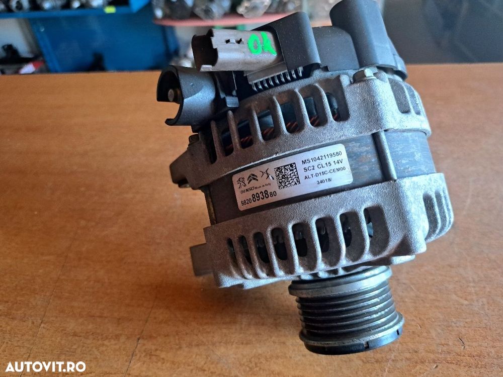 Alternator Peugeot 208 308 5008 2008 1.5 Blue hdi - 1