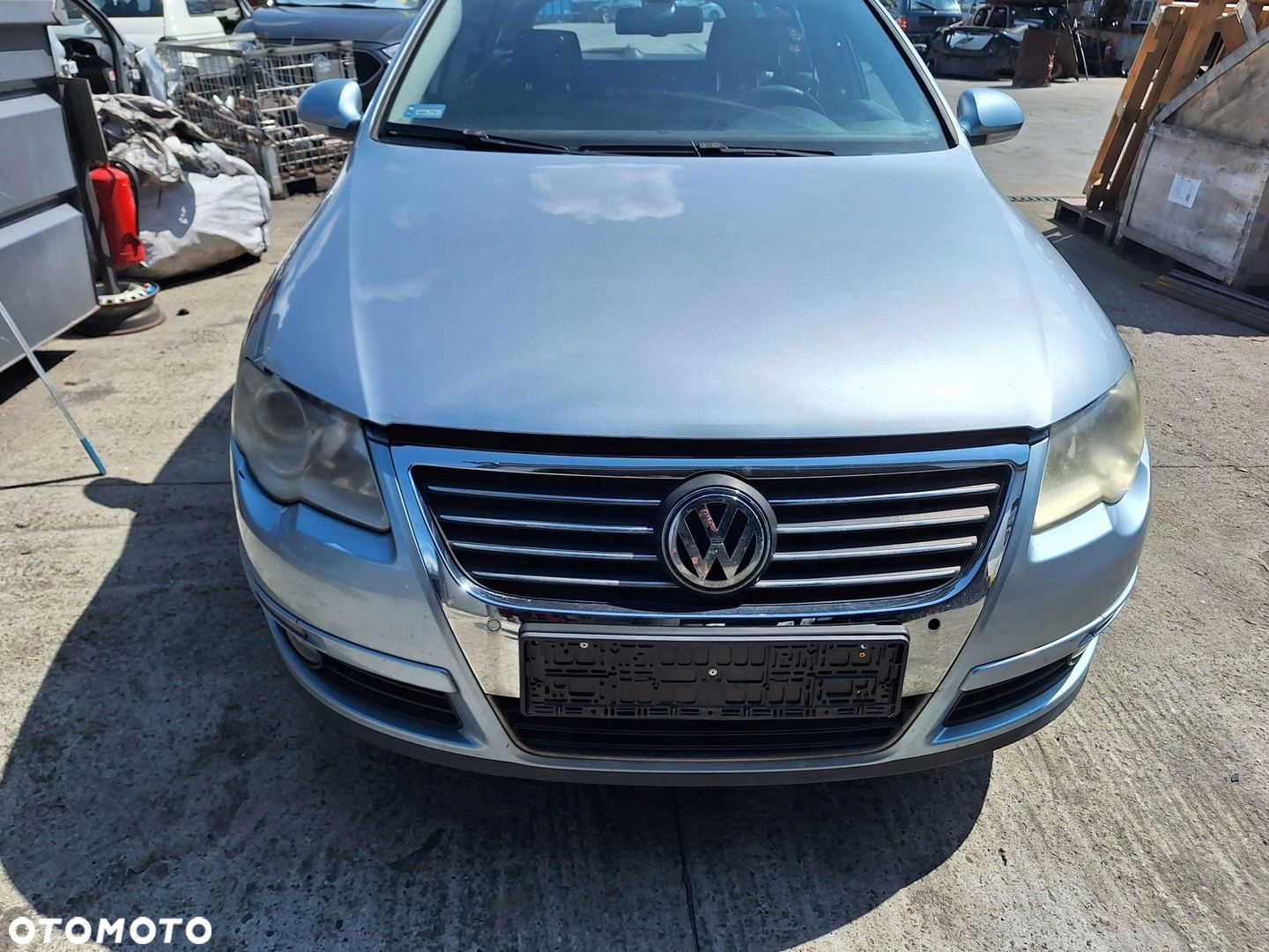VW VOLKSWAGEN PASSAT B6 3C 3C5 KOMBI VARIANT PÓŁKA CZARNA ROLETA BAGAŻNIKA - 7