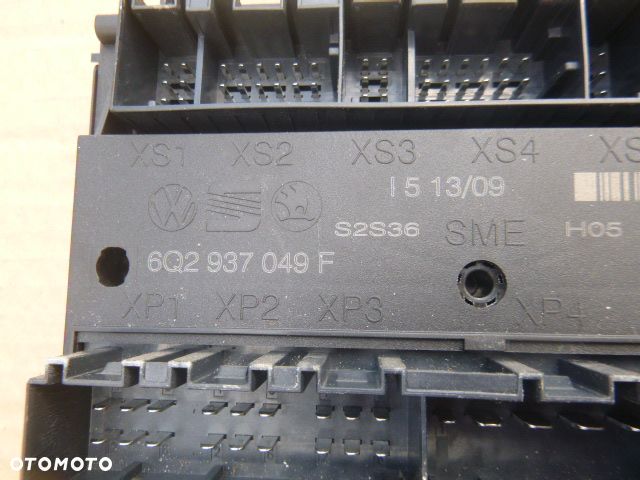 ZESTAW STARTOWY KOMPUTER STACYJKA IMMOBILIZER LICZNIK SKODA FABIA II 1.2 07- - 6