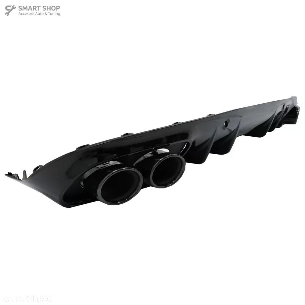 Difuzor Bara Spate Evacuare Dubla si Tobe Ornament Mercedes C-Class C2 - 5
