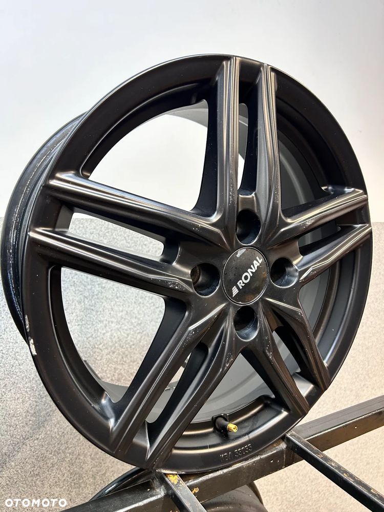 4 FELGI ALU. FIAT 500 16'' 6,5J ET35 RONAL: 65R6654.02 , KBA: 53055 - 6
