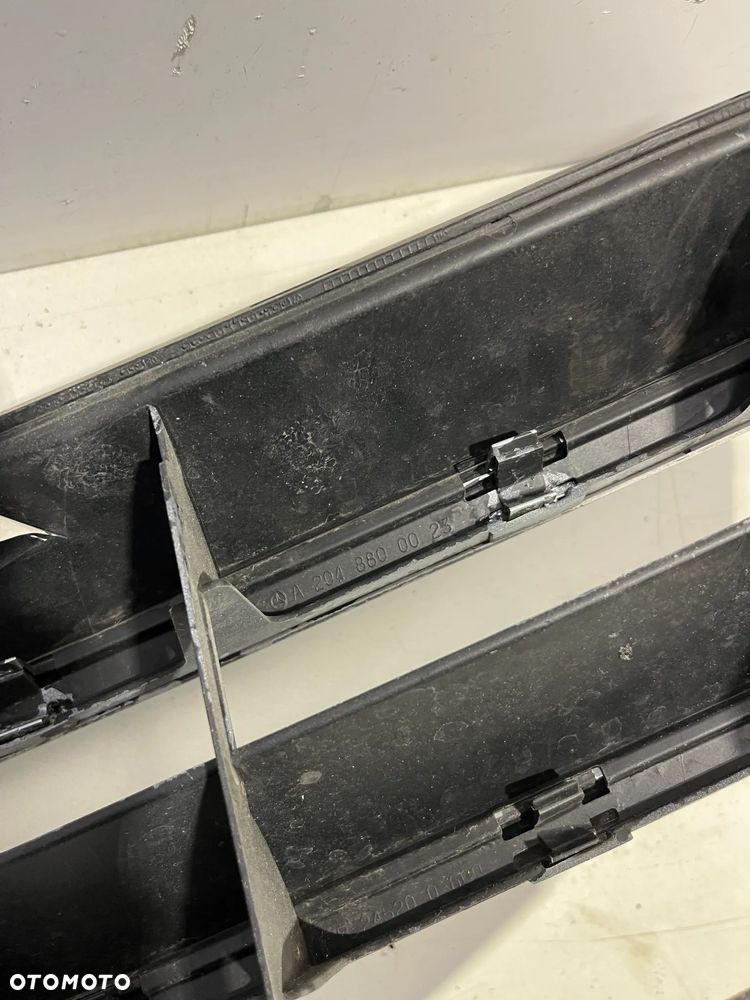 MERCEDES C KLASA W204 204 GRILL ATRAPA ZDERZAKA AMG A2048800023 - 5