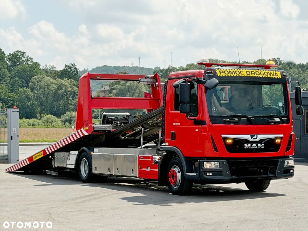 MAN TGL 12.220 * LAWETA 5,95 m * STAN BDB - 1