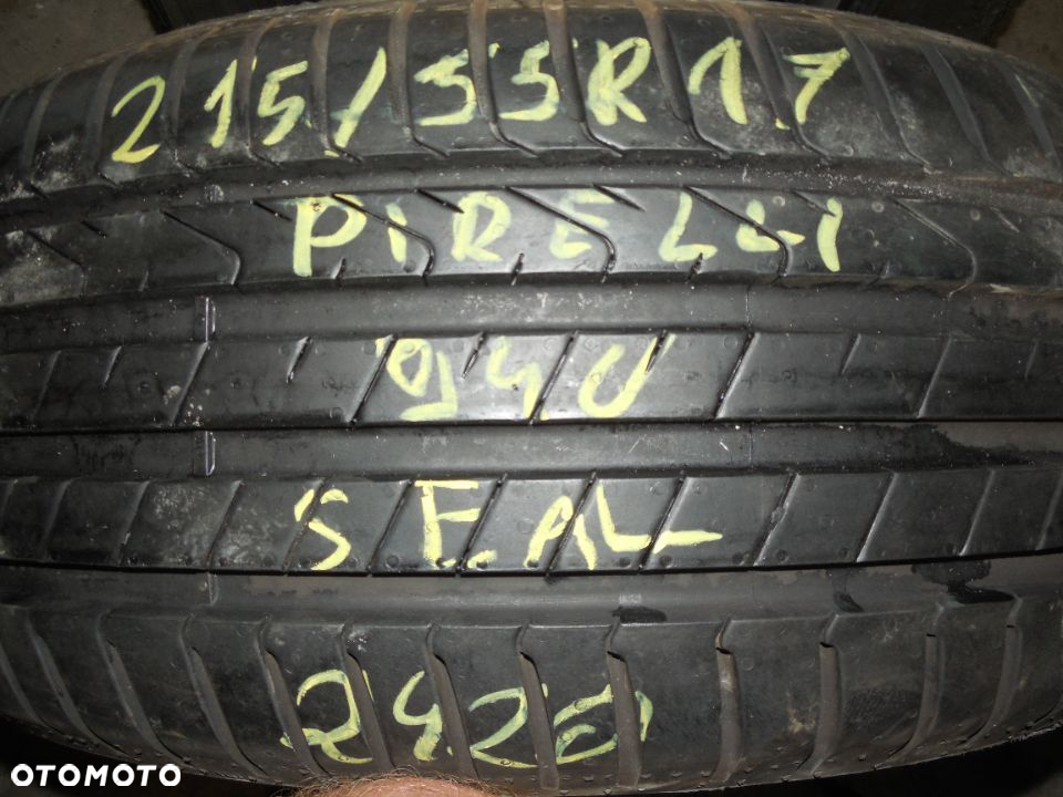 OPONY 215/55R17 PIRELLI CINTURATO P7 SEAL DOT 2420 8MM - 2