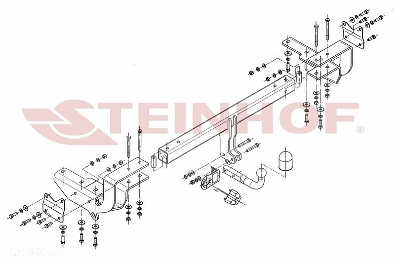 Hak Holowniczy + MODUŁ 7PIN do Lexus RX 350 od 2009 do 2015 - 2