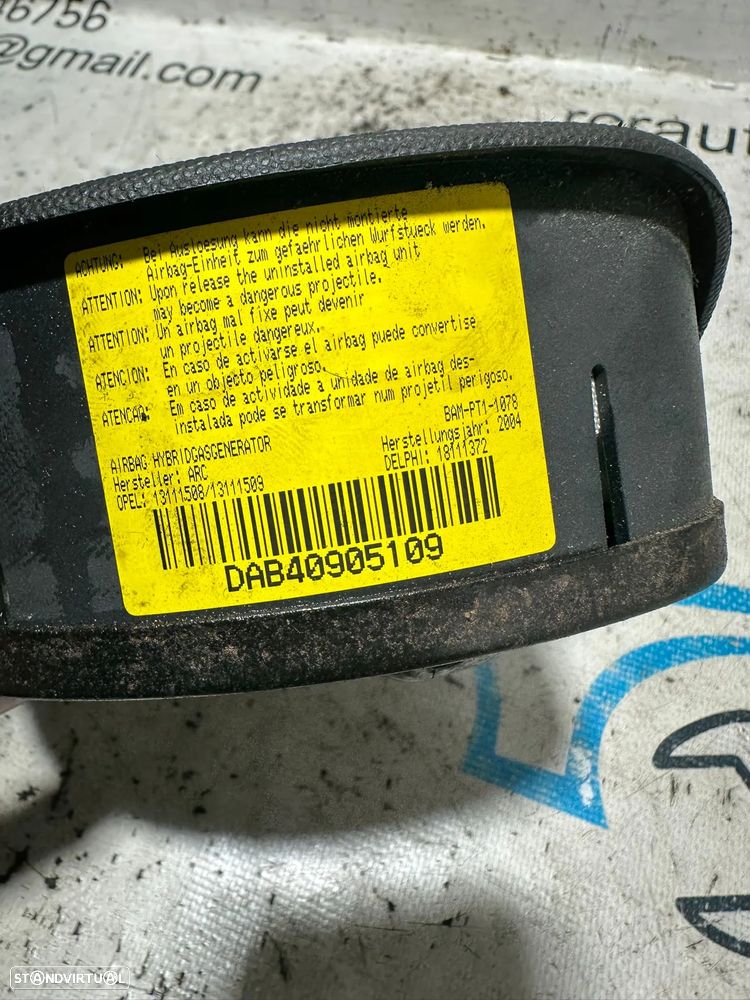 .Airbag Volante Condutor GM Opel Corsa Combo 13111508 2000 - 2011 - 8