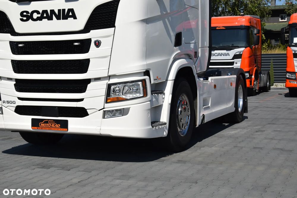 Scania R500 / EURO 6 / FULL AIRMATIC / 6 PODUSZEK / HYDRAULIKA / RETARDER / ACC / KLIMA / LEDY / ALUFELGI / FULL SPOILERY / SERWISOWANA / SPROWADZONA - 11