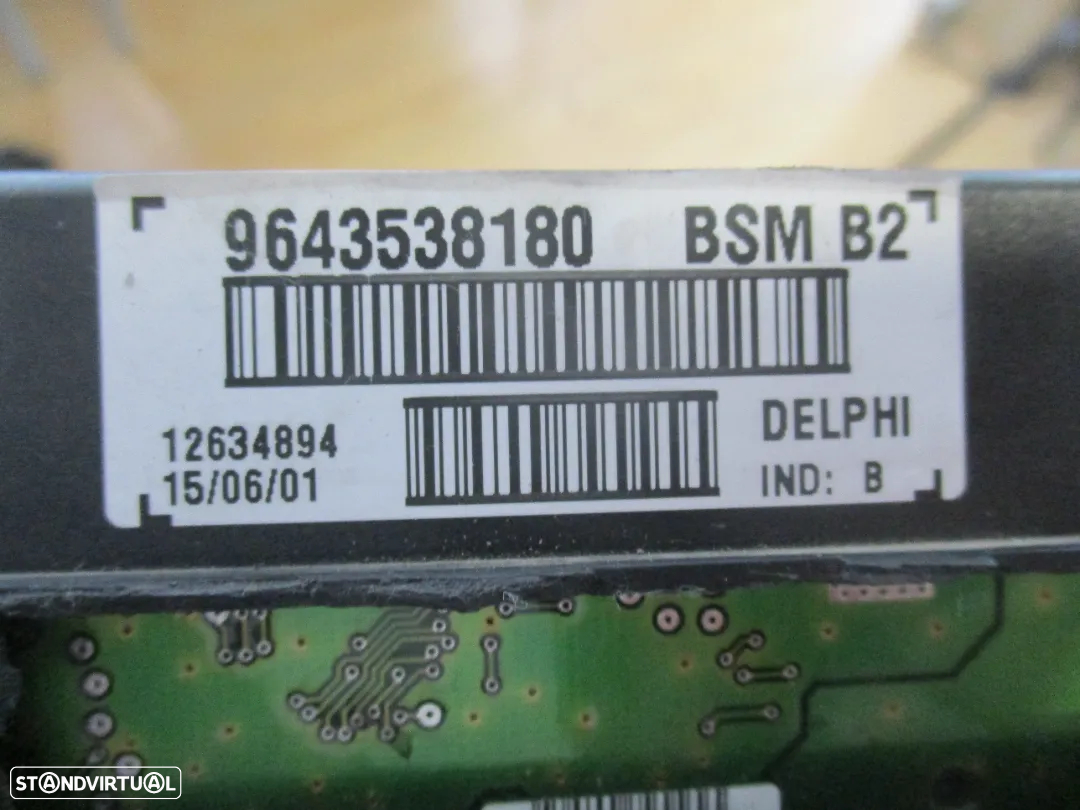 BSM Caixa fusíveis Peugeot 307 - 3