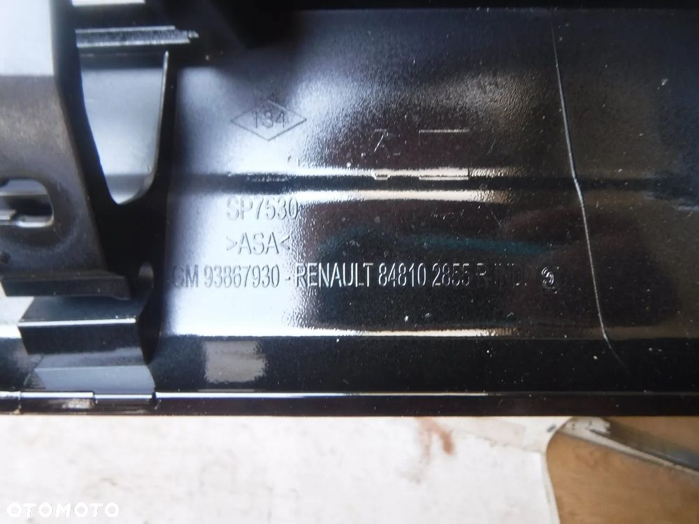 trafic 3 iii vivaro b blenda listwa klapy tył tylna - 2